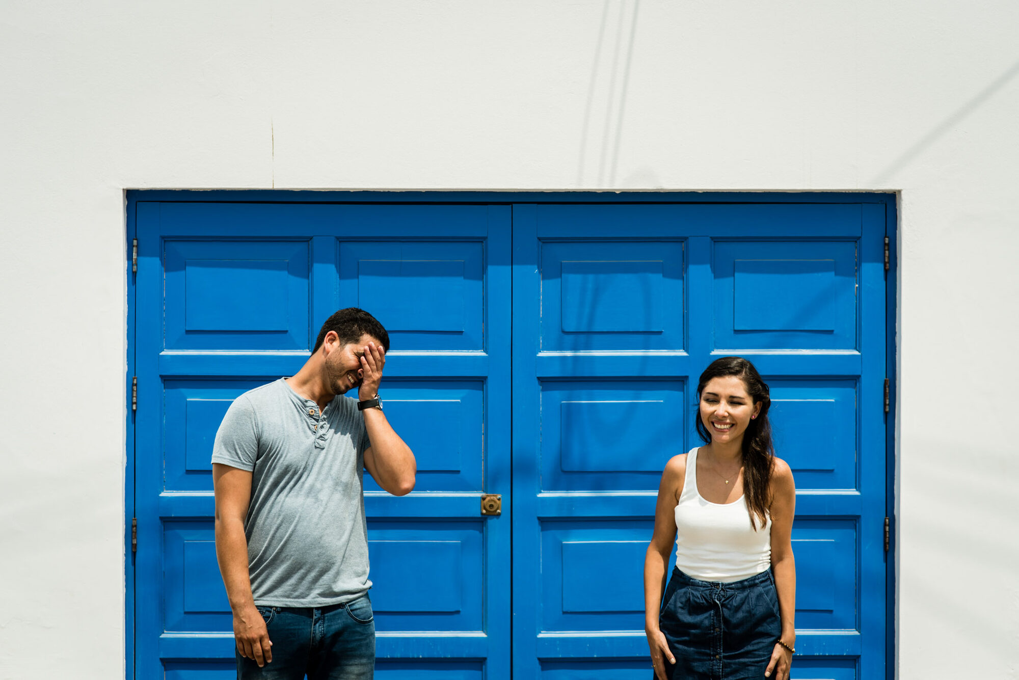 Lucia y Miguel — Lucia and Fer